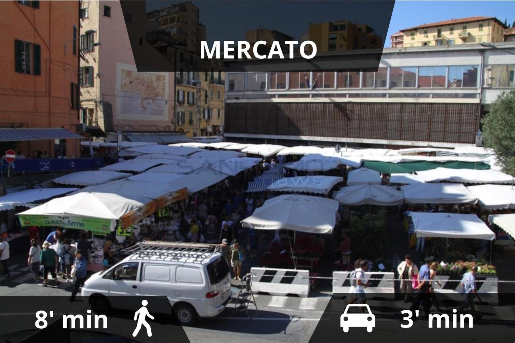 Ariston - Ciclabile Appartamento In Centro Al Mare Con Balcone Sanremo Eksteriør bilde